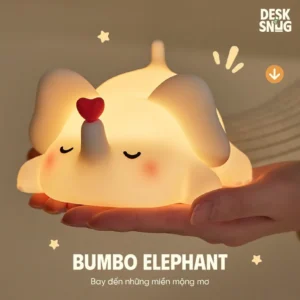Long-eared Elephant USB Rechargeable Glowing Lamp Blows Away All Deadlines, Bumbo Elephant