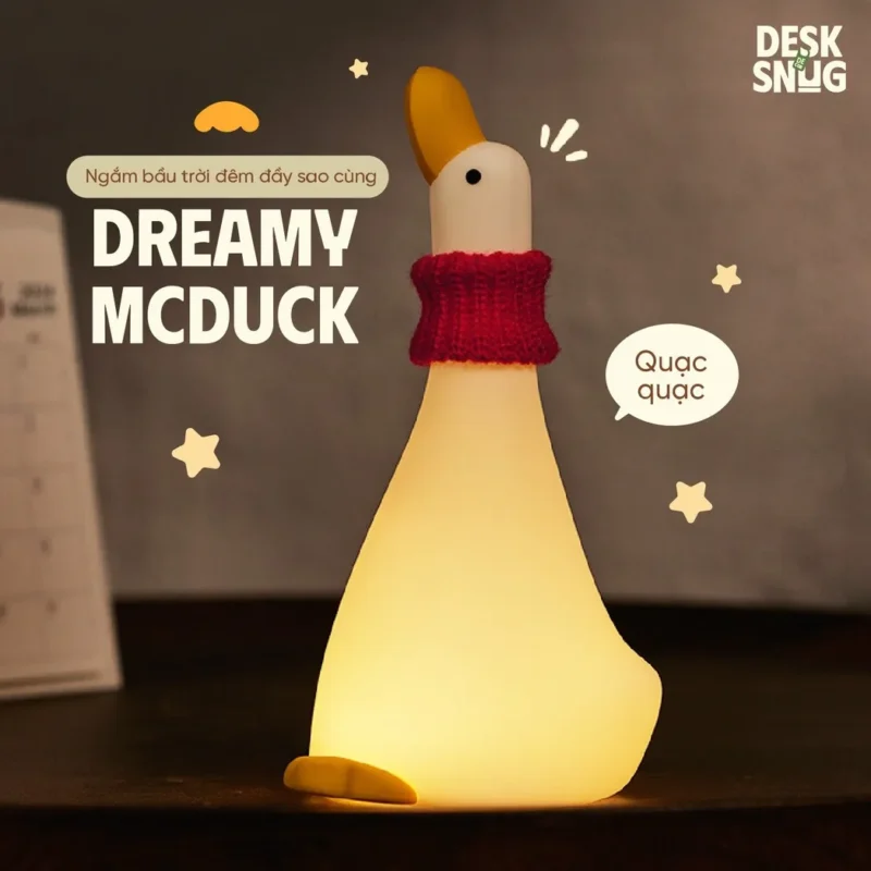 Luminous Usb Rechargeable Glowing Lamp The Mindless Duck Who Gazes at the Sky, Dreamy Mcduck - Image 2