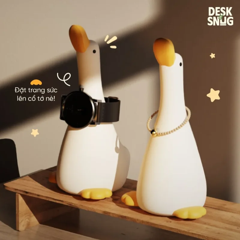 Luminous Usb Rechargeable Glowing Lamp The Mindless Duck Who Gazes at the Sky, Dreamy Mcduck - Image 5
