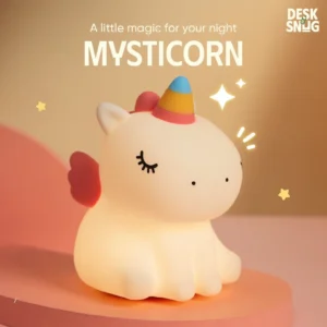 Luminous Usb Rechargeable Glowing Lamp Dreamy Unicorn Interface, Mysticorn