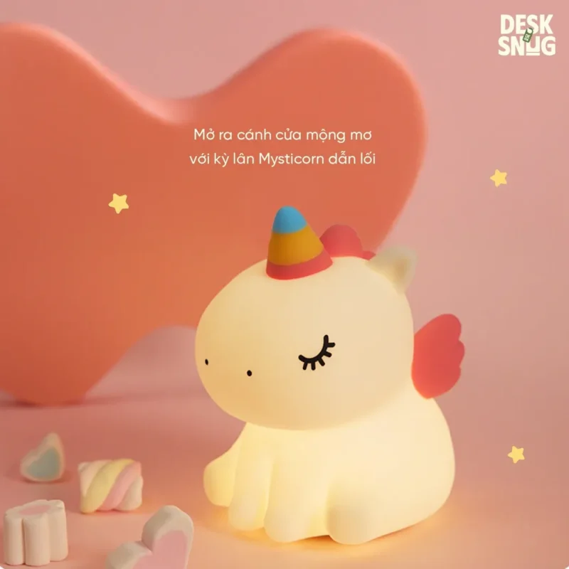 Luminous Usb Rechargeable Glowing Lamp Dreamy Unicorn Interface, Mysticorn - Image 4