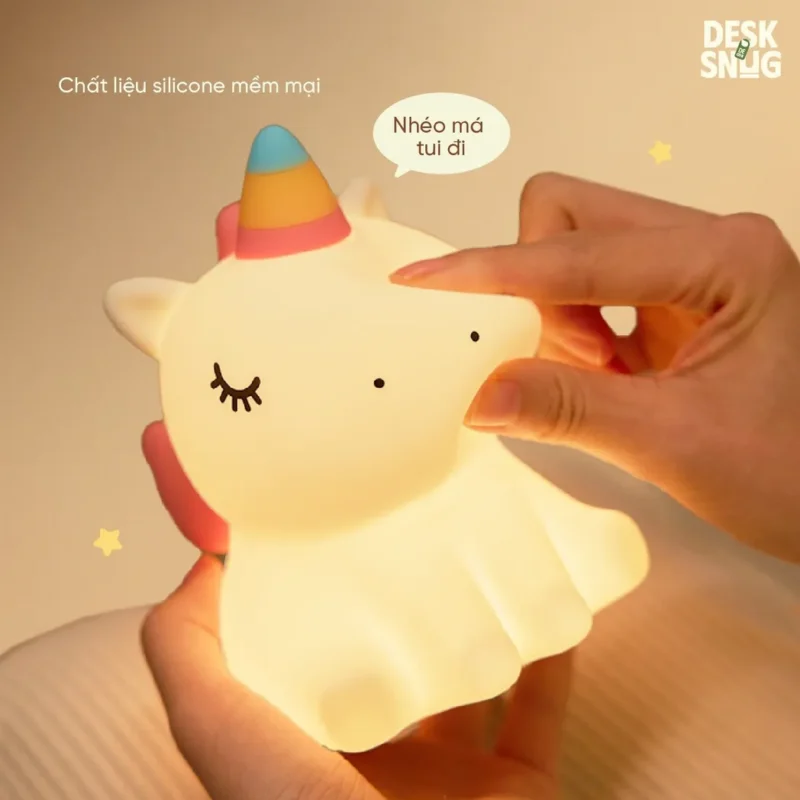 Luminous Usb Rechargeable Glowing Lamp Dreamy Unicorn Interface, Mysticorn - Image 6