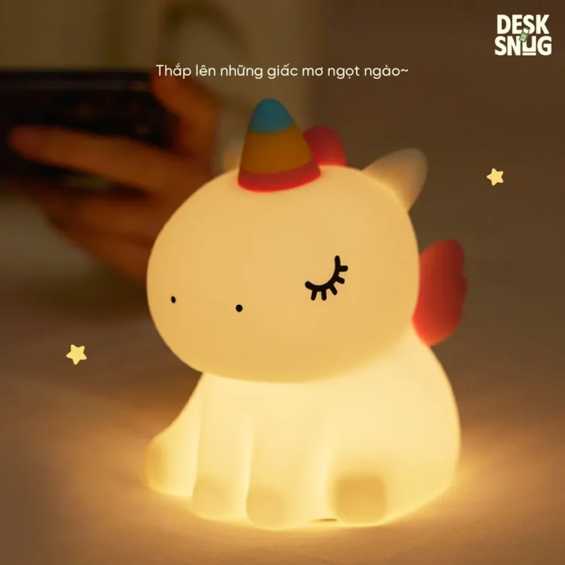 Luminous Usb Rechargeable Glowing Lamp Dreamy Unicorn Interface, Mysticorn - Image 7