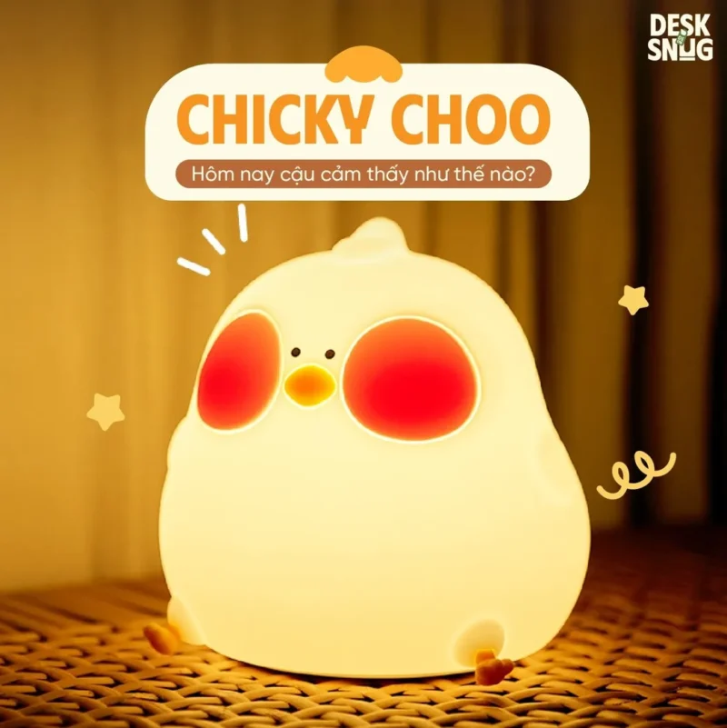 Luminous Lamp Changing Color RGB The Shy Chicken Interface, Chicky Choo - Image 2