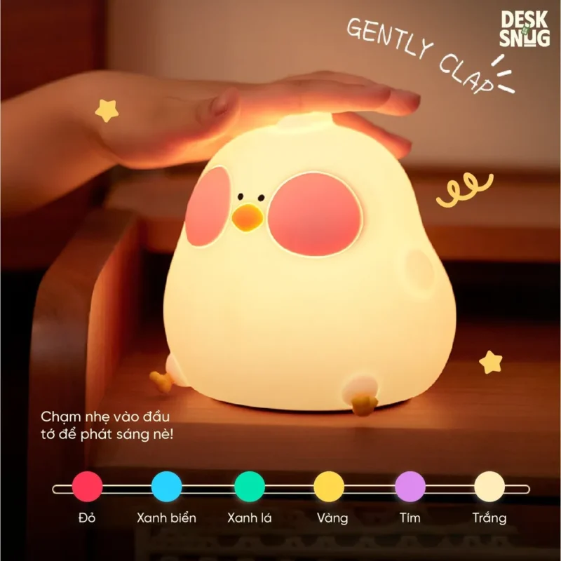 Luminous Lamp Changing Color RGB The Shy Chicken Interface, Chicky Choo - Image 5