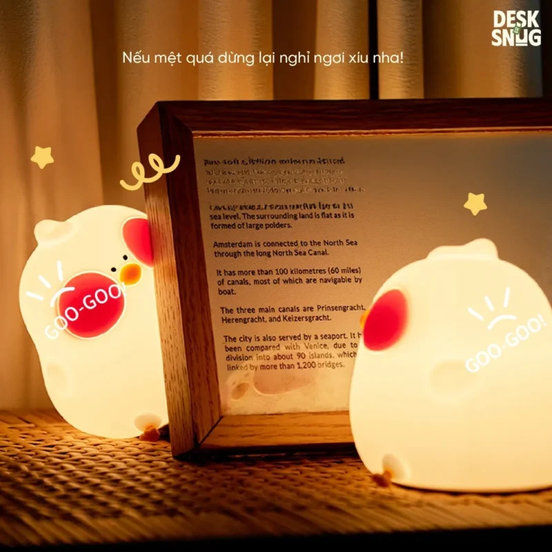 Luminous Lamp Changing Color RGB The Shy Chicken Interface, Chicky Choo - Image 6