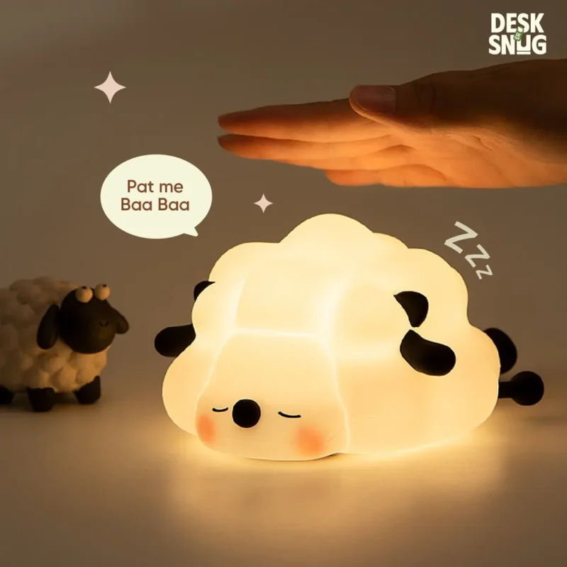 Led RGB Lamp With Phone Holder The Sleeping Lamb Interface, Timmy Lamb - Image 7