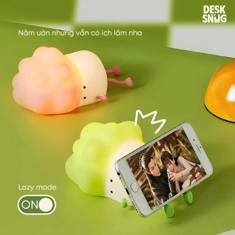Adorable Rgb Led Light Tired Sleepy Radish Interface, Lazy Cabbage - Image 5