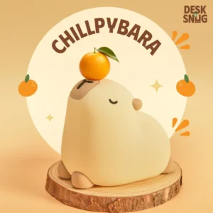Cute Relaxing Rgb Led Light Capybara Interface Chilling, Chillpybara
