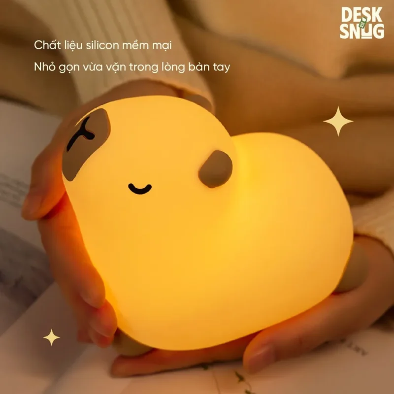 Cute Relaxing Rgb Led Light Capybara Interface Chilling, Chillpybara - Image 5