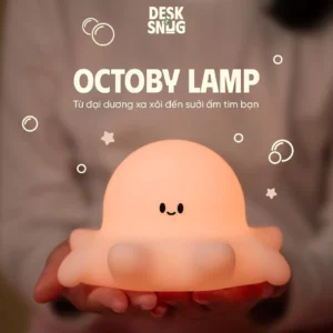 Adorable Glowing Light Led Rgb Interface Cute Little Octopus, Octoby Lamp