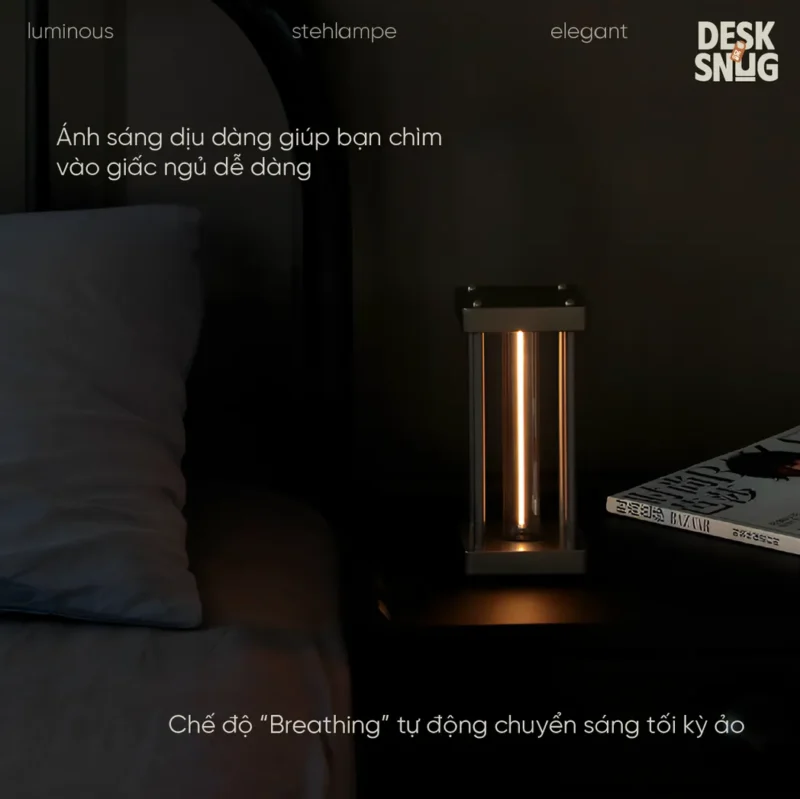 Smart Sensor Desk Lamp Exquisite Design for Work Corner, Luminous Stehlampe - Image 4