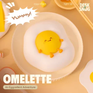 Cute Egg Interface Usb Glowing Lamp, Omelette Lamp