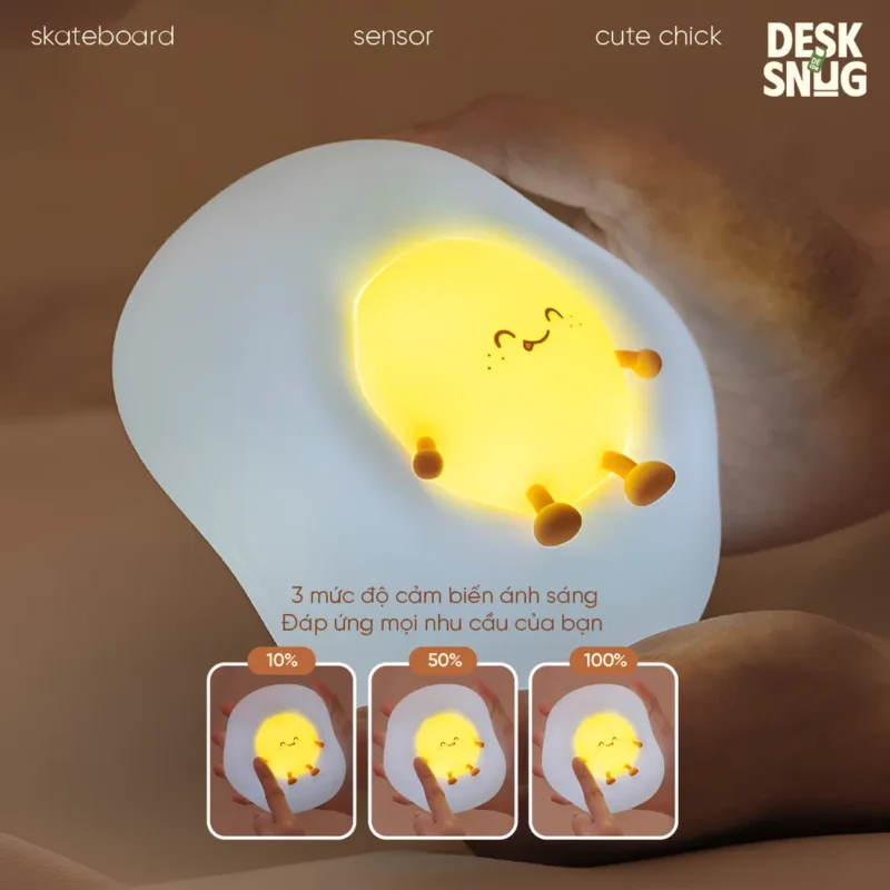Cute Egg Interface Usb Glowing Lamp, Omelette Lamp - Image 4