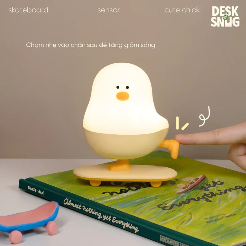 Skateboard Chick Interface Usb Glowing Lamp, Skateboard Chick - Image 7