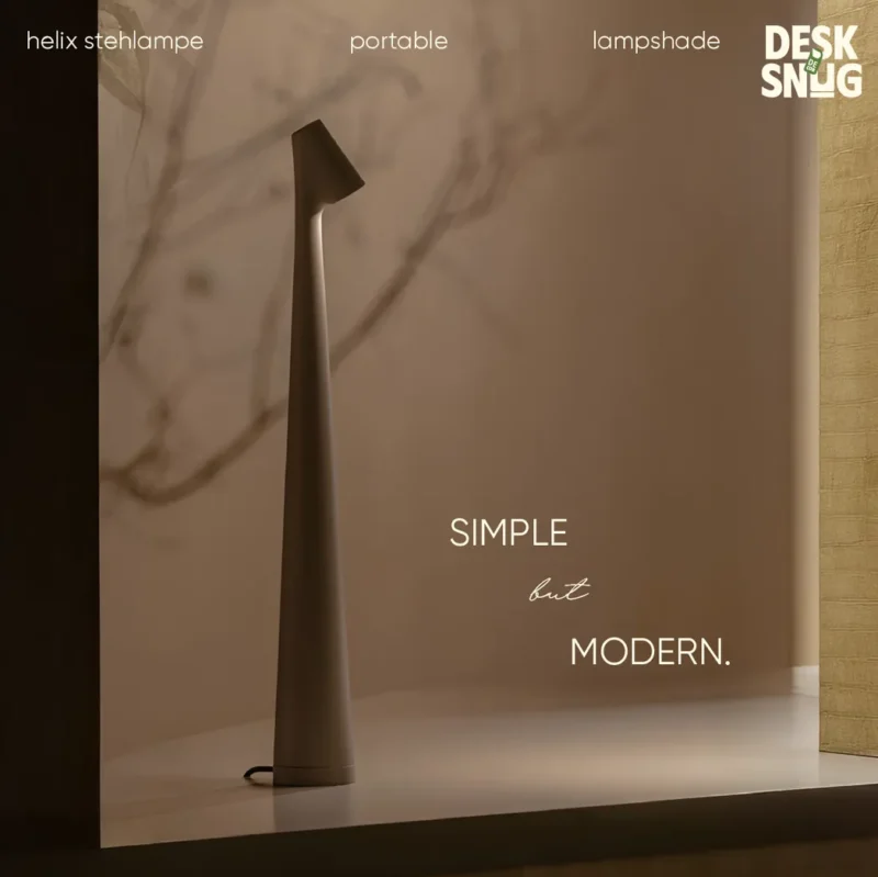 Classic Minimalism Style Desk Lamp Luxurious Design, Helix Stehlampe - Image 5