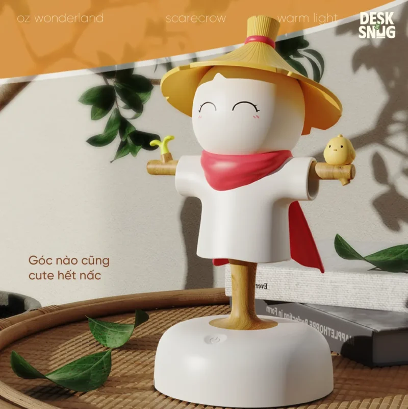 Luminous Night Light Usb Charging Interface Cute Scarecrow Interface, Oz Scarecrow - Image 6