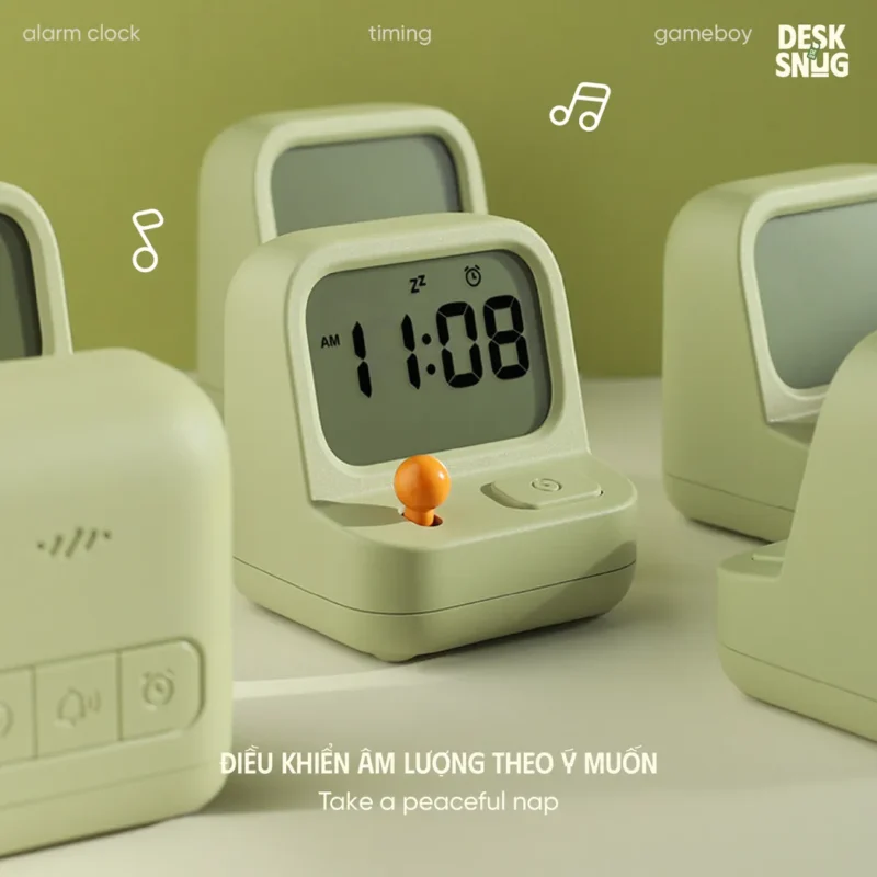 Gameboy Version Led Night Light Alarm Clock - Image 5