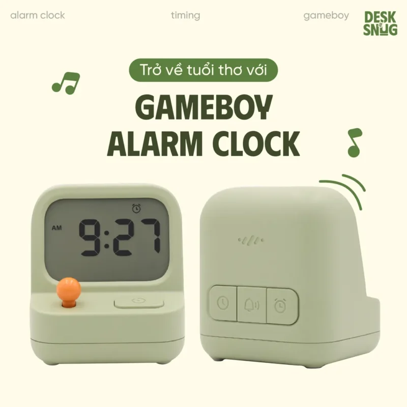 Gameboy Version Led Night Light Alarm Clock - Image 6