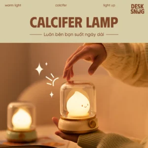 Cute Flame Usb Rechargeable Glowing Lamp, Calcifer Lamp