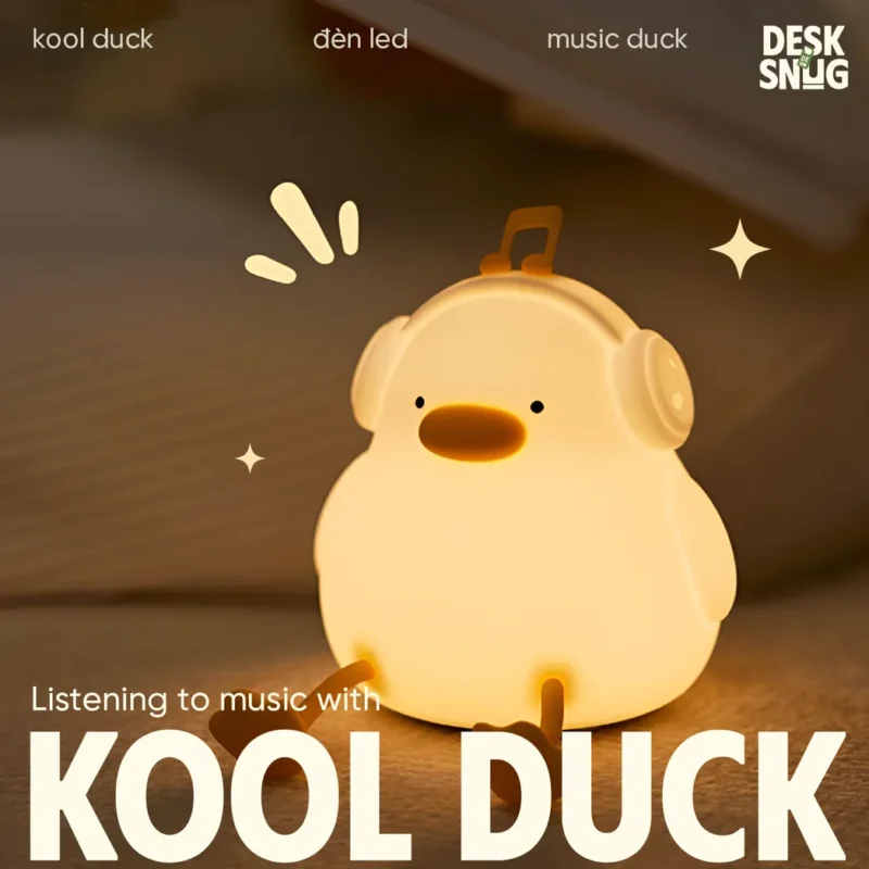 Kool Duck Usb Rechargeable Glowing Lamp with Phone Holder