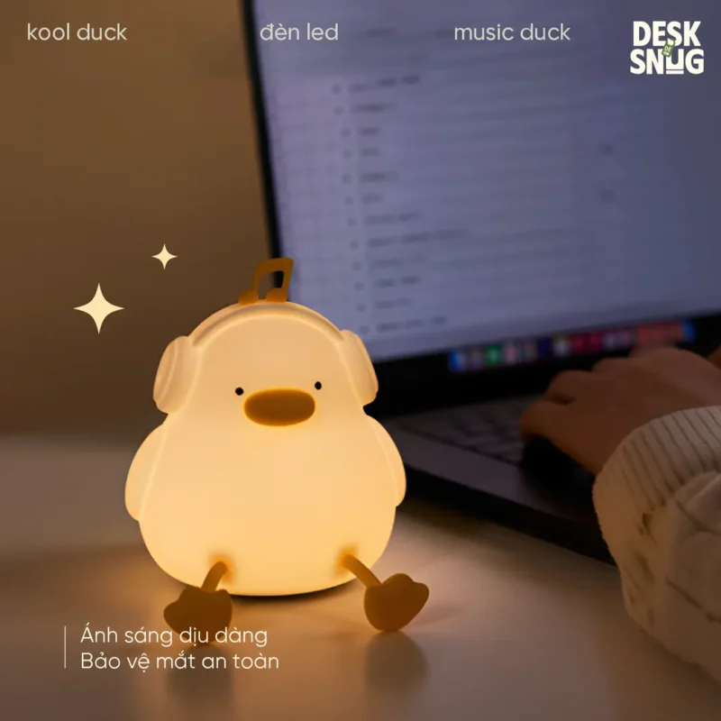 Kool Duck Usb Rechargeable Glowing Lamp with Phone Holder - Image 5