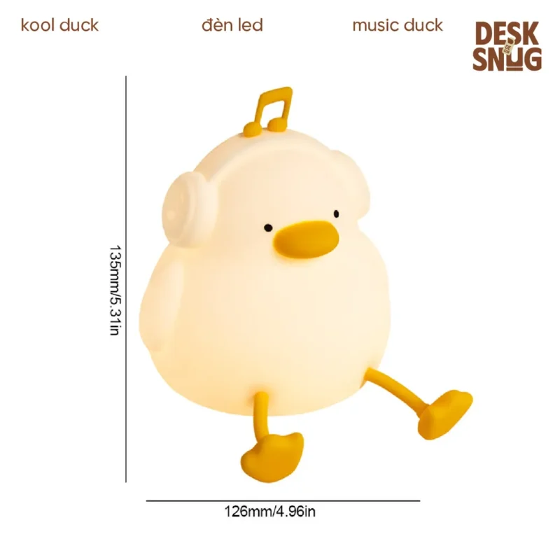 Kool Duck Usb Rechargeable Glowing Lamp with Phone Holder - Image 6